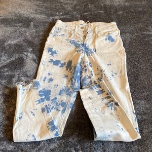 Levi's 721 High Rise Skinny Ankle Tie Dye Women's Jeans, 27